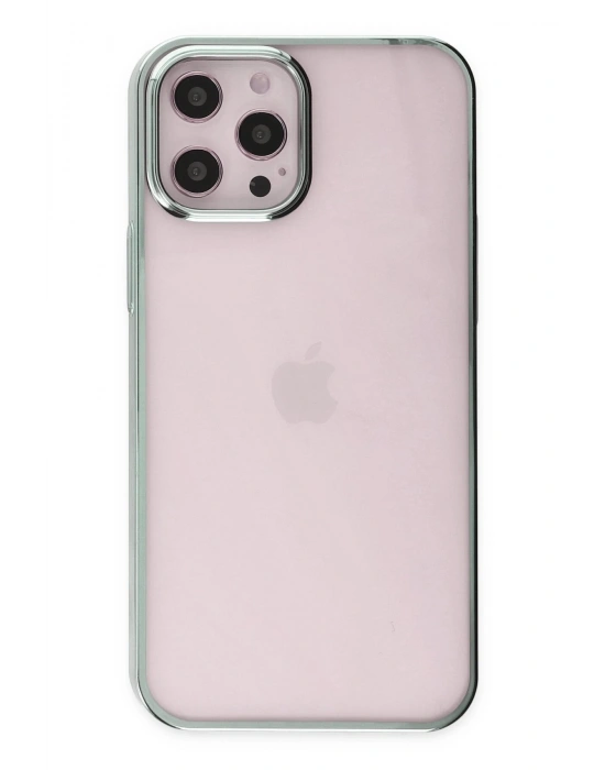 Newface iPhone 12 Pro Max Kılıf Element Silikon - Yeşil