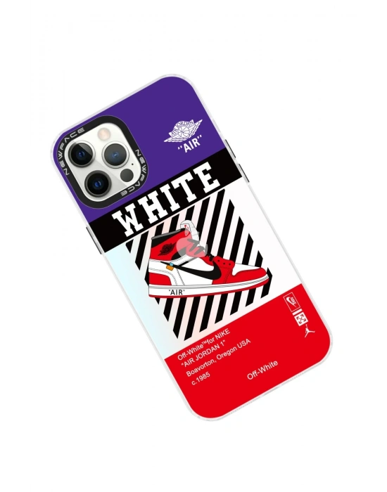 Newface iPhone 12 Pro Max Kılıf Estoril Desenli Kapak - Estoril - 12