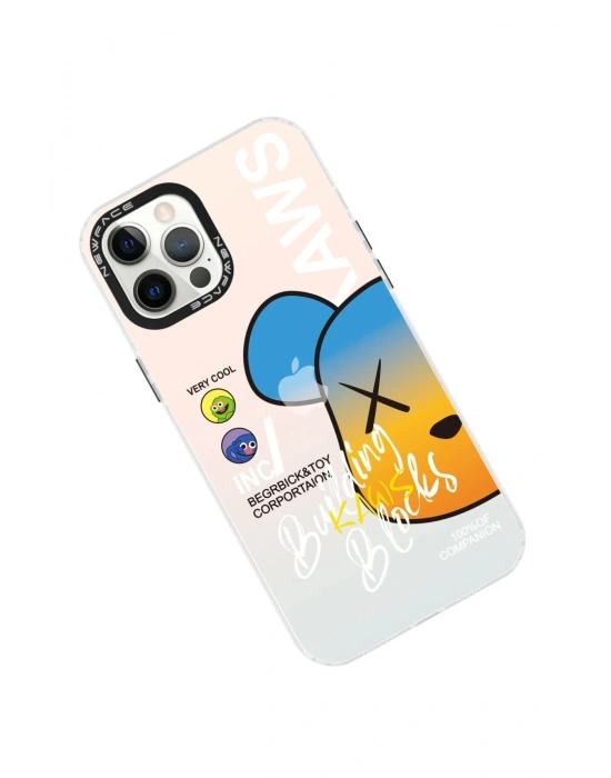 Newface iPhone 12 Pro Max Kılıf Estoril Desenli Kapak - Estoril - 6