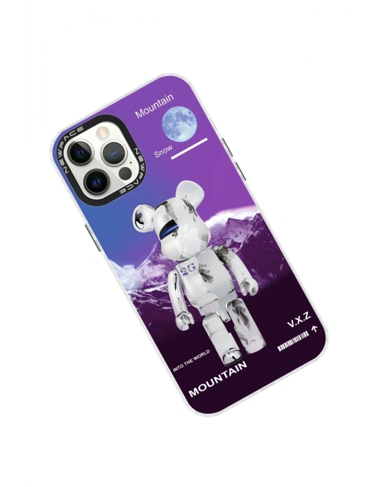 Newface iPhone 12 Pro Max Kılıf Estoril Desenli Kapak - Estoril - 8