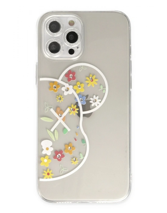 Newface iPhone 12 Pro Max Kılıf Lucky Silikon - Lucky 6