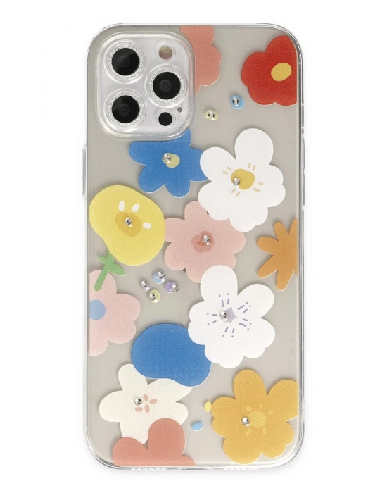 Newface iPhone 12 Pro Max Kılıf Lucky Silikon - Lucky 8