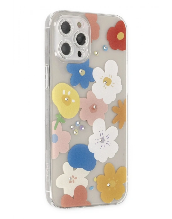 Newface iPhone 12 Pro Max Kılıf Lucky Silikon - Lucky 8