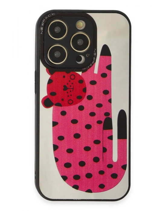 Newface iPhone 12 Pro Max Kılıf Mirror Desenli Kapak - Mirror - 12