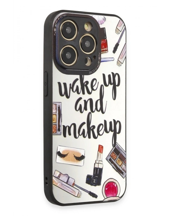 Newface iPhone 12 Pro Max Kılıf Mirror Desenli Kapak - Mirror - 3