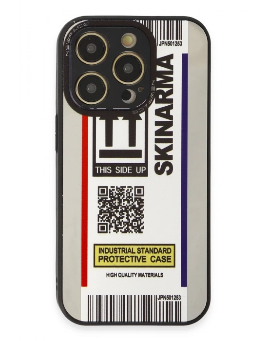 Newface iPhone 12 Pro Max Kılıf Mirror Desenli Kapak - Mirror - 7