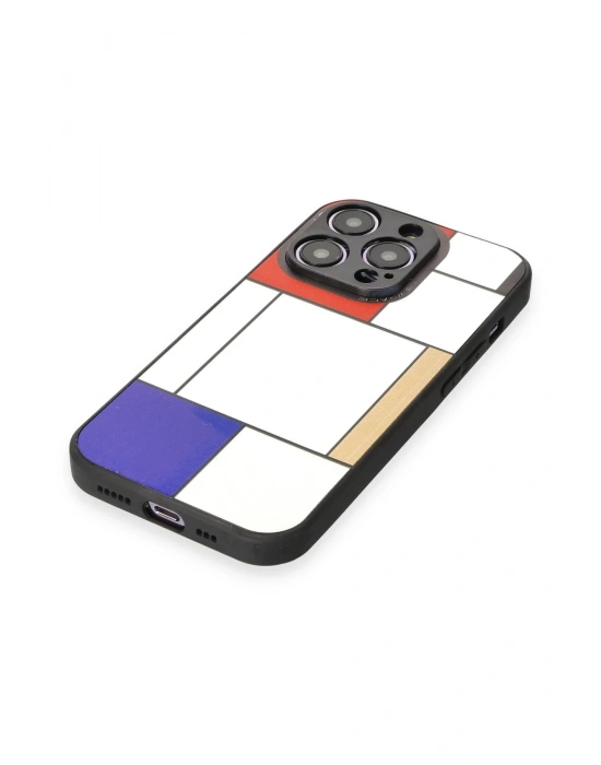 Newface iPhone 12 Pro Max Kılıf Mirror Desenli Kapak - Mirror - 9