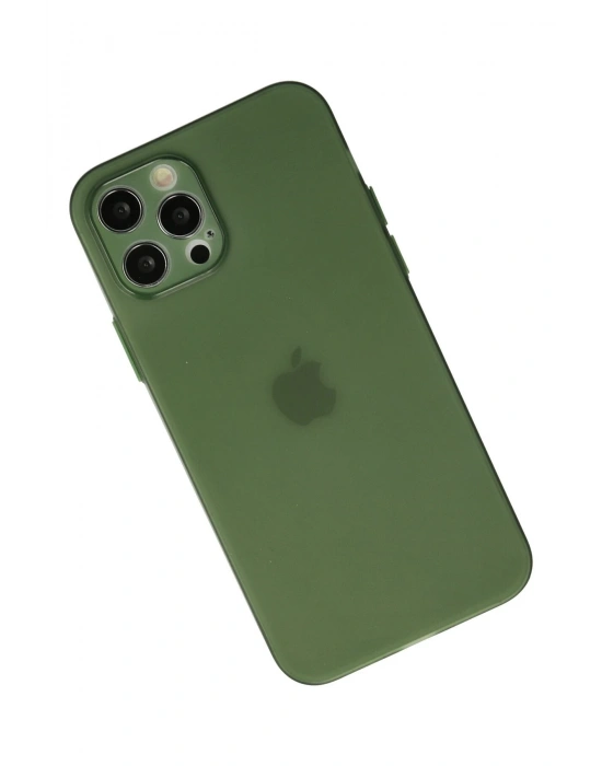 Newface iPhone 12 Pro Max Kılıf Puma Silikon - Yeşil