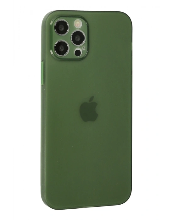 Newface iPhone 12 Pro Max Kılıf Puma Silikon - Yeşil