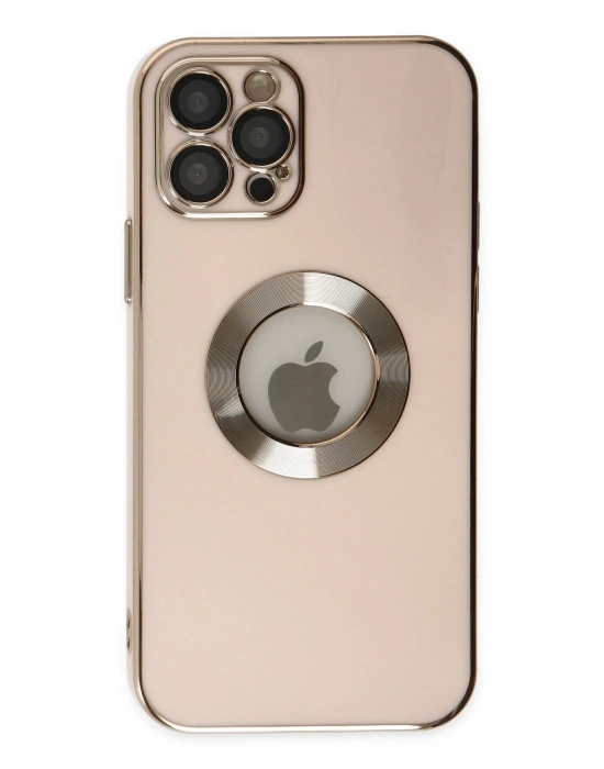 Newface iPhone 12 Pro Max Kılıf Store Silikon - Pembe