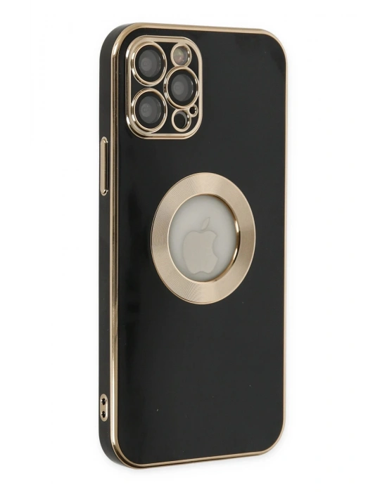 Newface iPhone 12 Pro Max Kılıf Store Silikon - Siyah