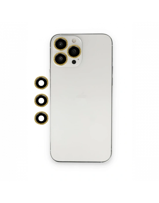 Newface iPhone 12 Pro Max Shine Kamera Lens - Gold