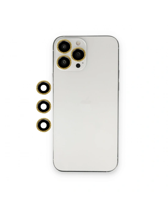 Newface iPhone 12 Pro Max Shine Kamera Lens - Gold