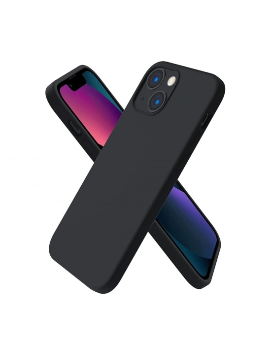 Newface iPhone 13 Mini Kılıf First Silikon - Siyah