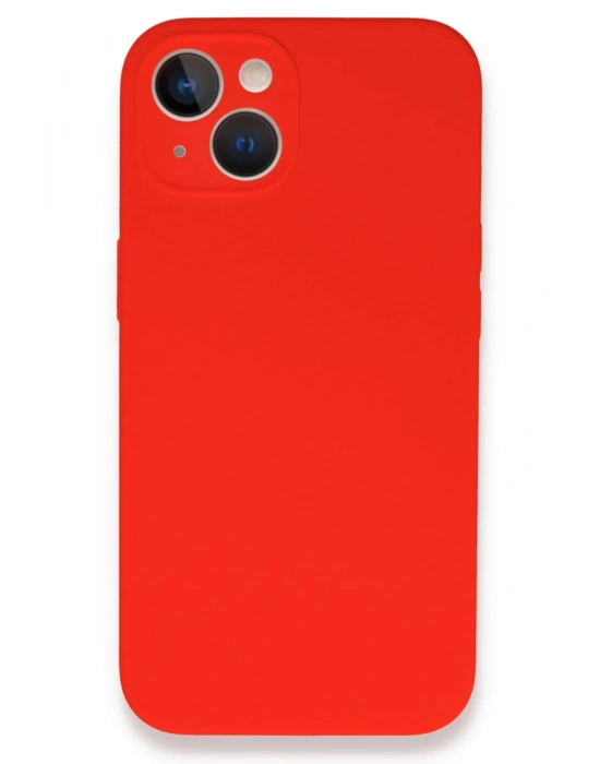 Newface iPhone 13 Mini Kılıf Lansman Legant Silikon - Kırmızı