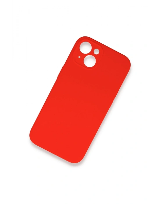 Newface iPhone 13 Mini Kılıf Lansman Legant Silikon - Kırmızı