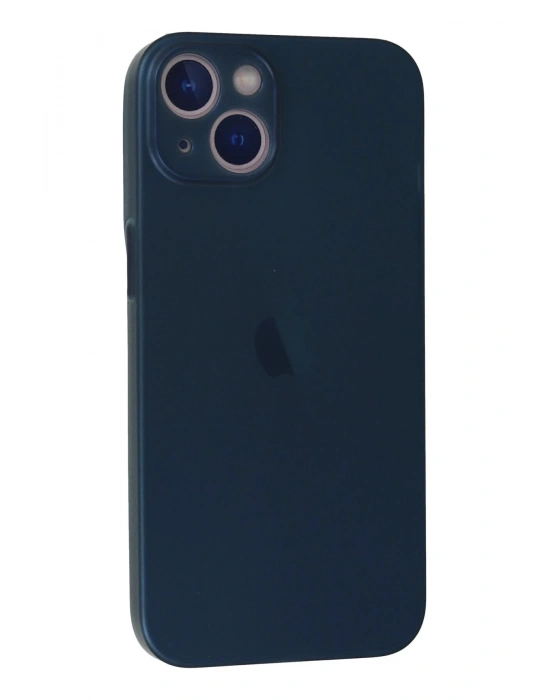 Newface iPhone 13 Mini Kılıf PP Ultra İnce Kapak - Mavi