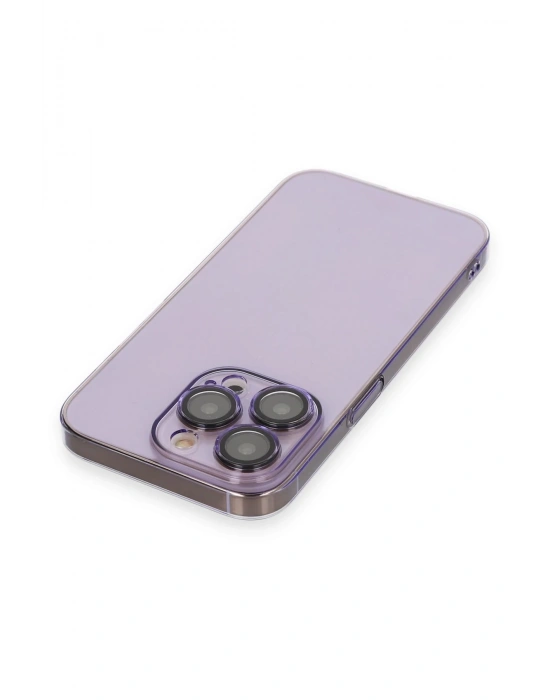Newface iPhone 13 Pro Kılıf Armada Lensli Kapak - Lila