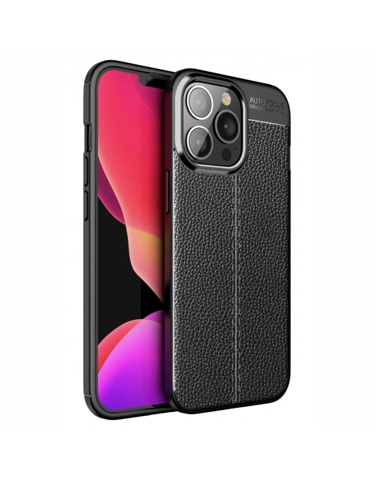 Newface iPhone 13 Pro Kılıf Auto Focus Kapak - Siyah