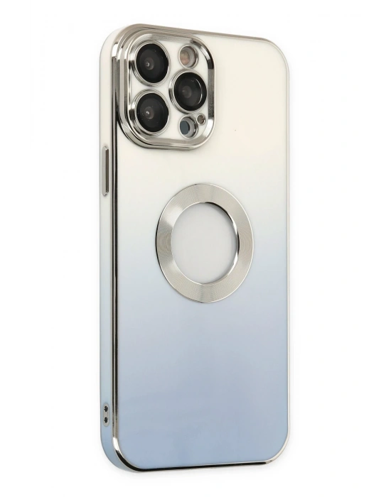 Newface iPhone 13 Pro Kılıf Best Silikon - Mavi