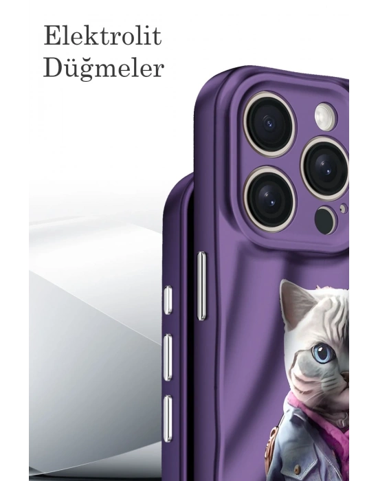 Newface iPhone 13 Pro Kılıf Crew Desenli Kapak - Galata Kulesi