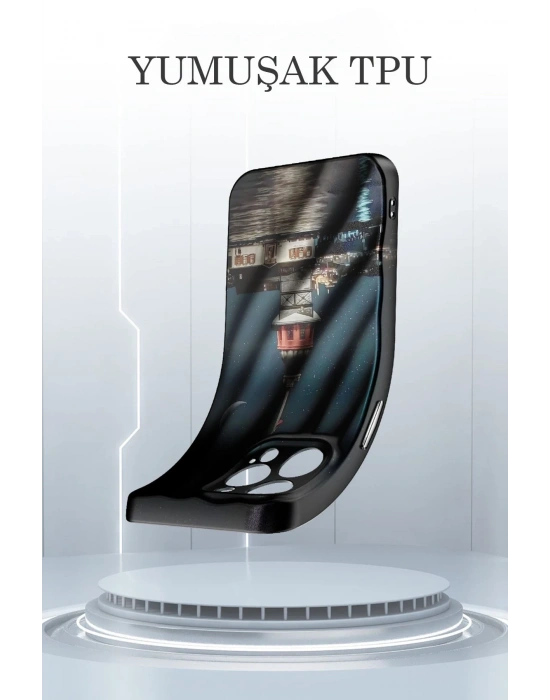 Newface iPhone 13 Pro Kılıf Crew Desenli Kapak - Kapadokya