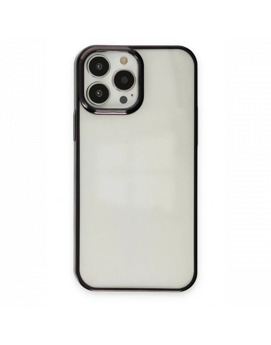 Newface iPhone 13 Pro Kılıf Element Silikon - Siyah