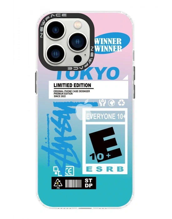 Newface iPhone 13 Pro Kılıf Estoril Desenli Kapak - Estoril - 1