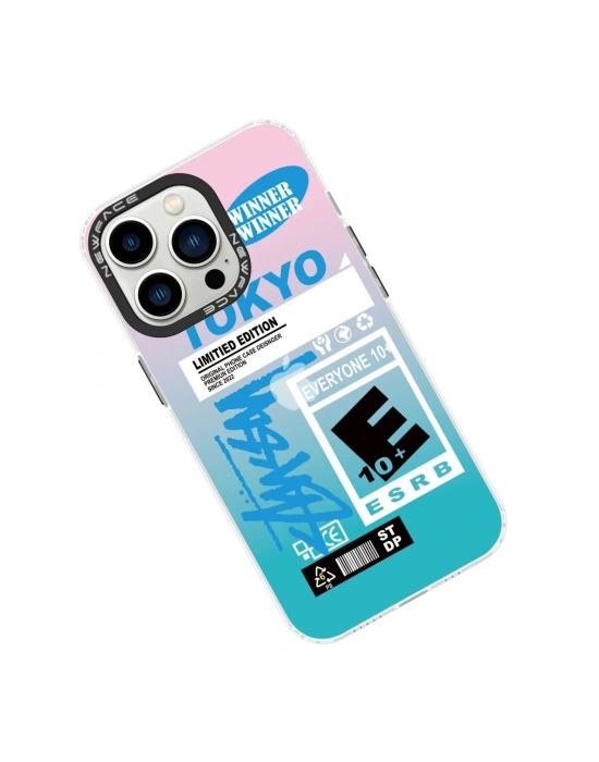 Newface iPhone 13 Pro Kılıf Estoril Desenli Kapak - Estoril - 1