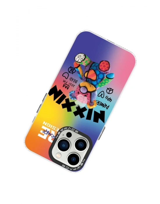 Newface iPhone 13 Pro Kılıf Estoril Desenli Kapak - Estoril - 11