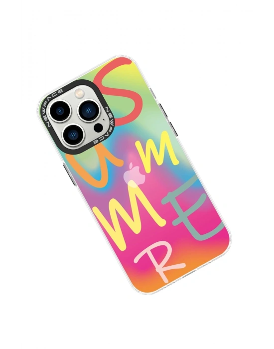 Newface iPhone 13 Pro Kılıf Estoril Desenli Kapak - Estoril - 3