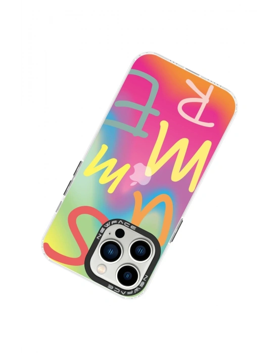 Newface iPhone 13 Pro Kılıf Estoril Desenli Kapak - Estoril - 3