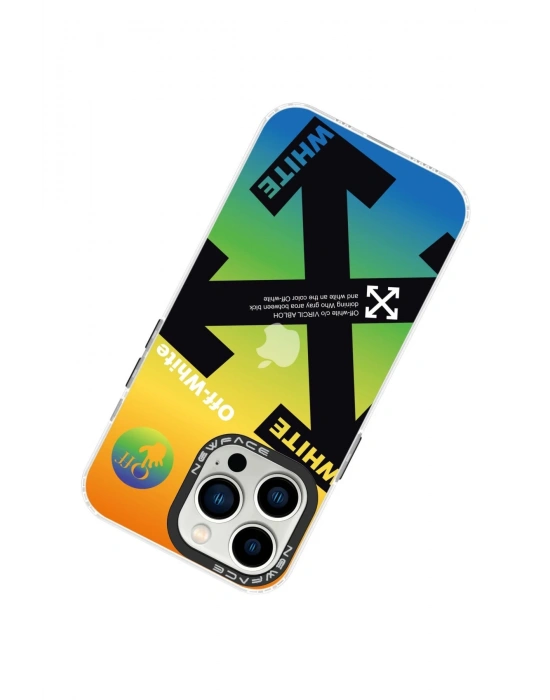 Newface iPhone 13 Pro Kılıf Estoril Desenli Kapak - Estoril - 5