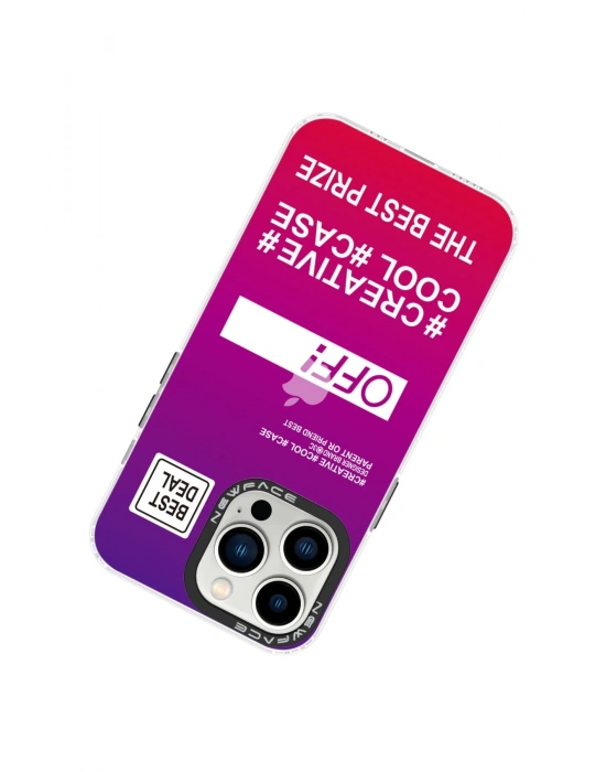 Newface iPhone 13 Pro Kılıf Estoril Desenli Kapak - Estoril - 9