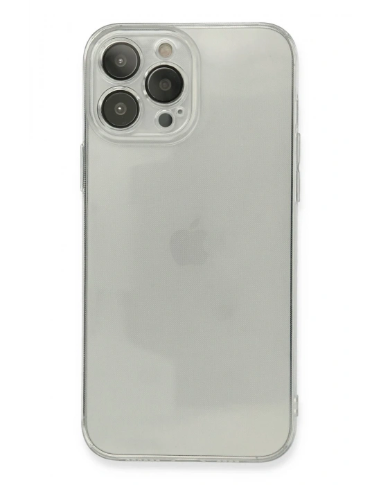 Newface iPhone 13 Pro Kılıf Fly Lens Silikon - Şeffaf