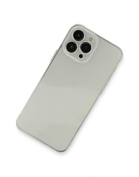 Newface iPhone 13 Pro Kılıf Fly Lens Silikon - Şeffaf