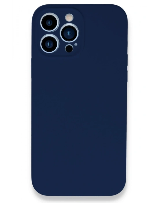 Newface iPhone 13 Pro Kılıf Lansman Legant Silikon - Lacivert