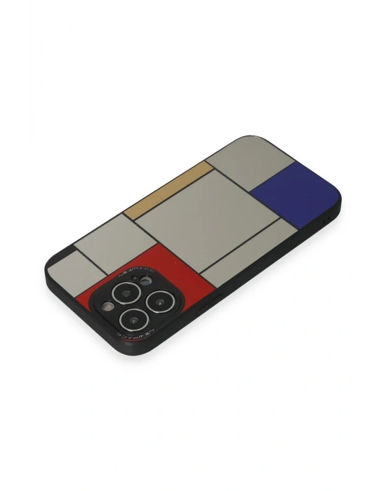 Newface iPhone 13 Pro Kılıf Mirror Desenli Kapak - Mirror - 9