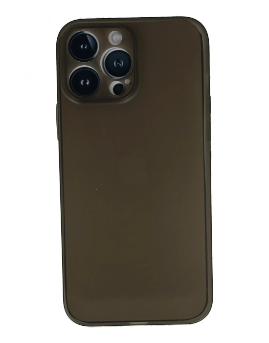 Newface iPhone 13 Pro Kılıf PP Ultra İnce Kapak - Gri