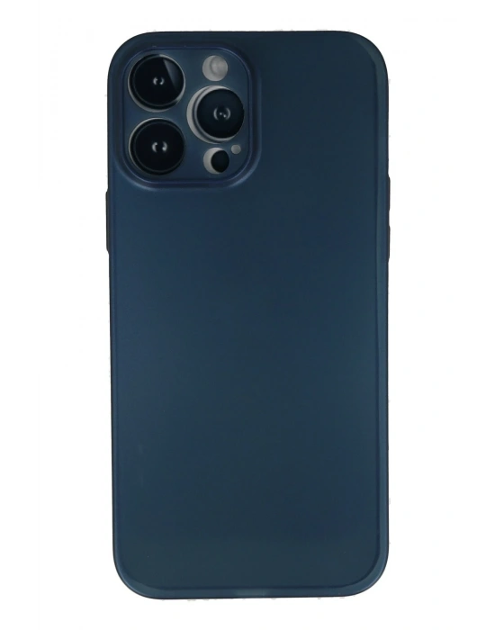 Newface iPhone 13 Pro Kılıf PP Ultra İnce Kapak - Mavi