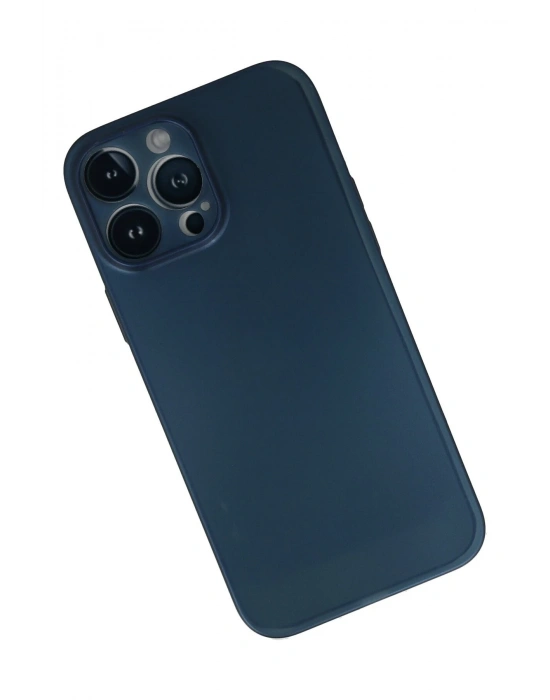 Newface iPhone 13 Pro Kılıf PP Ultra İnce Kapak - Mavi