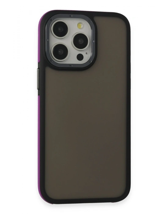 Newface iPhone 13 Pro Max Harvel Kapak - Derin Mor