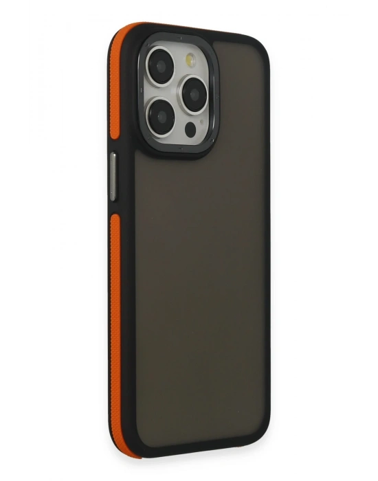 Newface iPhone 13 Pro Max Harvel Kapak - Turuncu