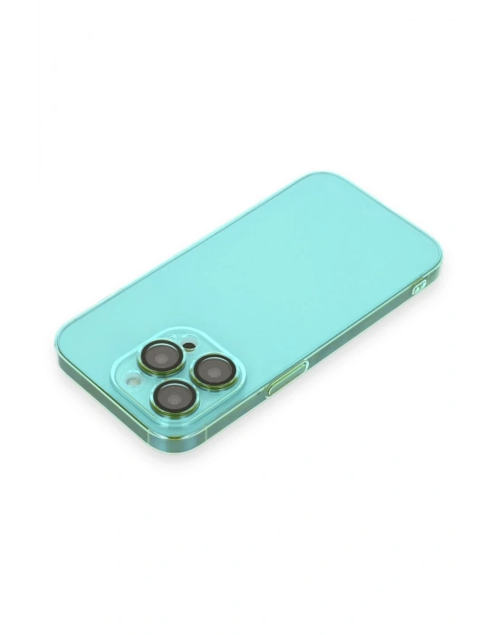 Newface iPhone 13 Pro Max Kılıf Armada Lensli Kapak - Yeşil