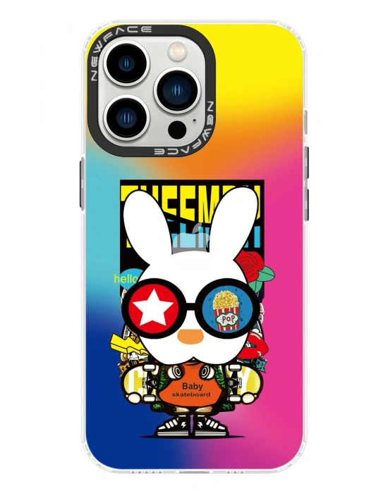 Newface iPhone 13 Pro Max Kılıf Estoril Desenli Kapak - Estoril - 10