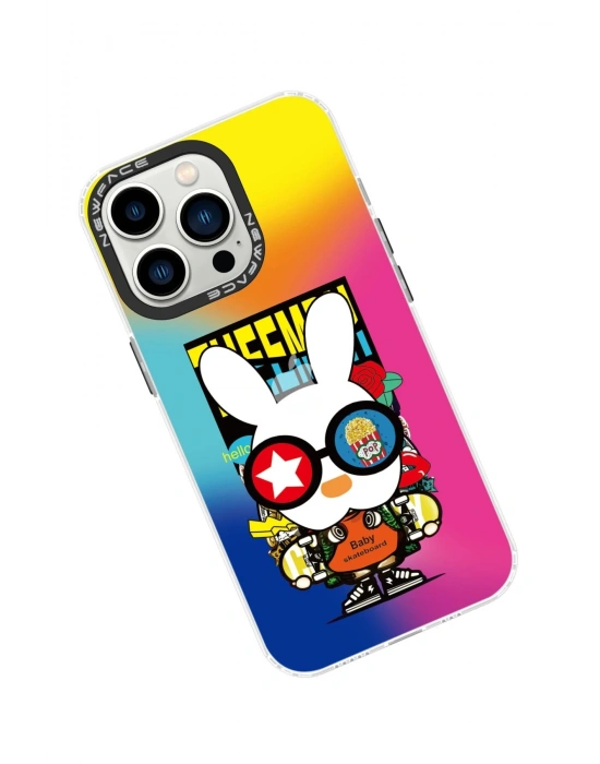 Newface iPhone 13 Pro Max Kılıf Estoril Desenli Kapak - Estoril - 10