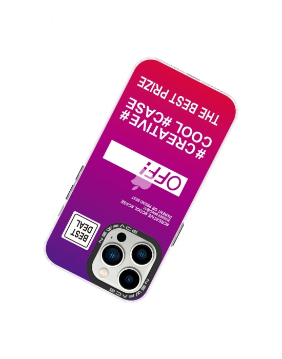 Newface iPhone 13 Pro Max Kılıf Estoril Desenli Kapak - Estoril - 9