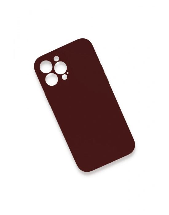 Newface iPhone 13 Pro Max Kılıf Lansman Legant Silikon - Bordo