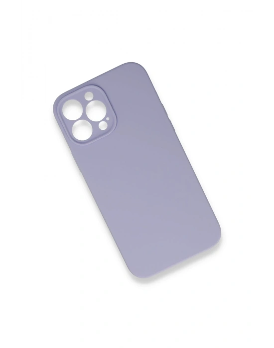 Newface iPhone 13 Pro Max Kılıf Lansman Legant Silikon - Lila