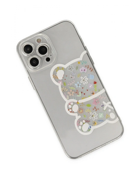 Newface iPhone 13 Pro Max Kılıf Lucky Silikon - Lucky 4